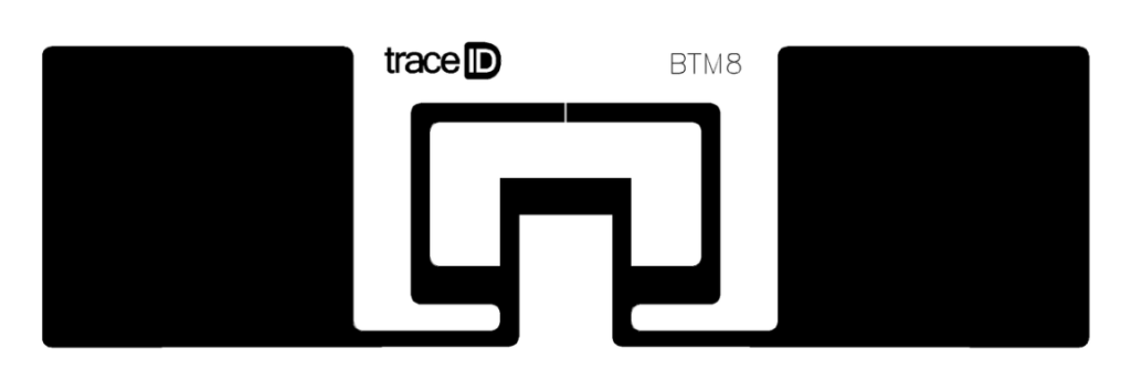 Etiqueta RFID BT M8 de Trace ID