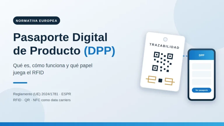 Pasaporte Digital de Producto (DPP): qué es, cómo funciona y qué papel juega el RFID