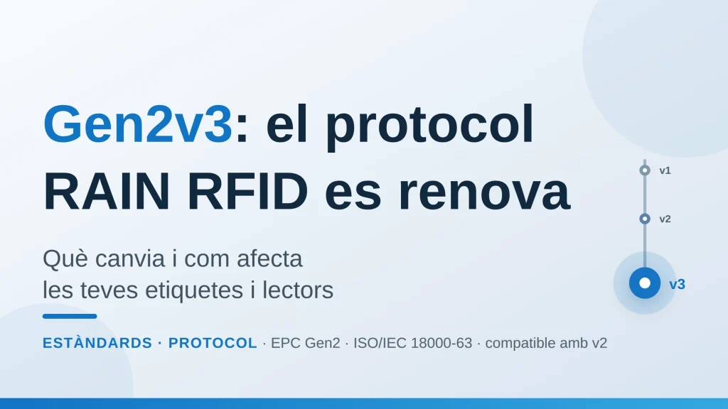 Gen2v3, la nova versió del protocol EPC Gen2 per a RAIN RFID