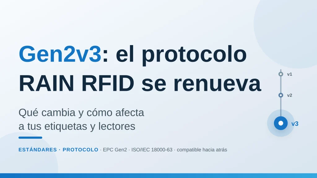 Gen2v3, la nueva versión del protocolo EPC Gen2 para RAIN RFID