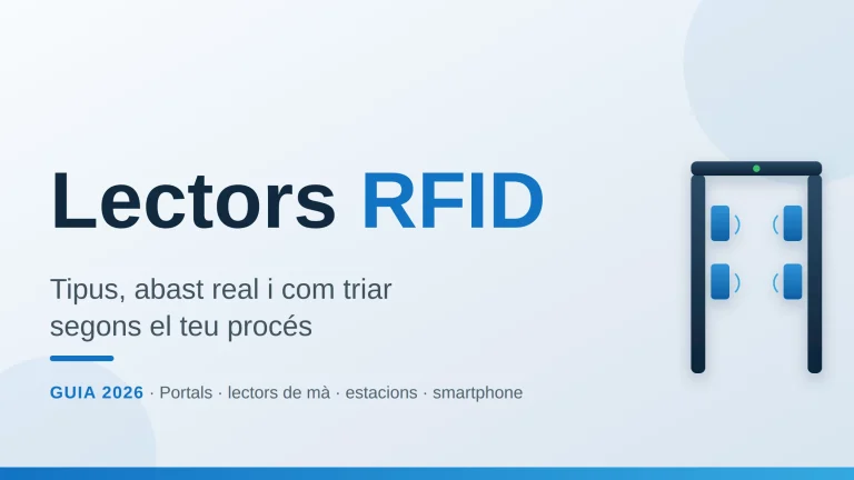 Lectors RFID: tipus, abast i com triar-los (guia 2026)