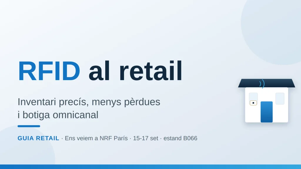 RFID al retail: inventari de botiga amb etiquetes RFID i estoc en temps real