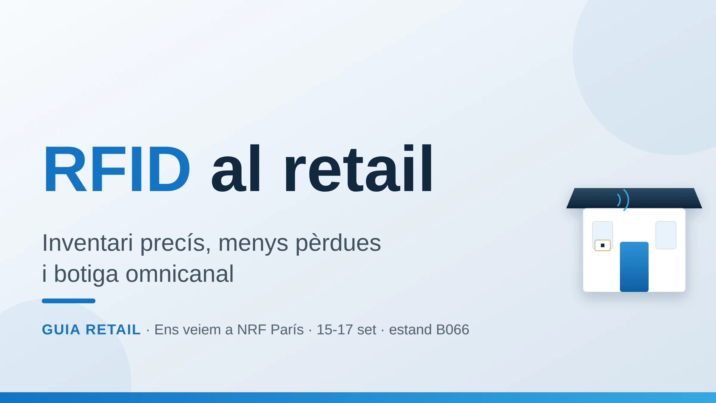 RFID al retail: inventari de botiga amb etiquetes RFID i estoc en temps real