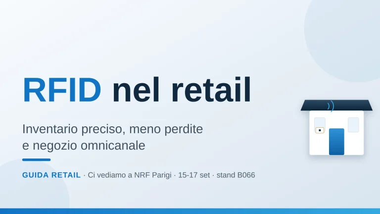 La tecnologia RFID nel commercio al dettaglio: livelli di scorte precisi, minori perdite e un negozio omnicanale