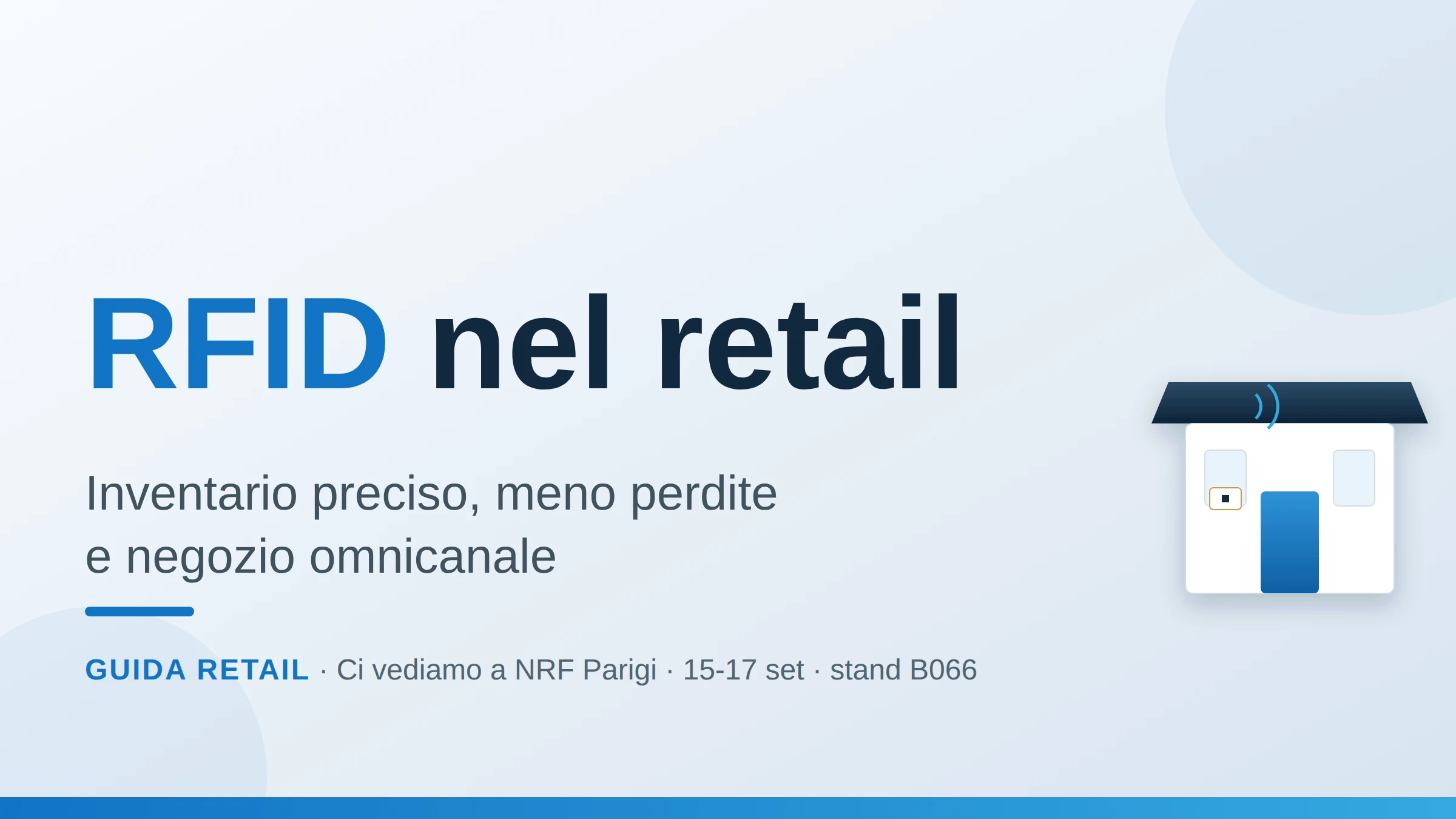RFID nel retail: inventario del negozio con etichette RFID e stock in tempo reale