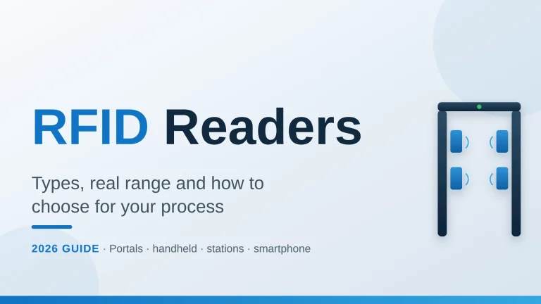 RFID readers: types, range and how to choose (2026 guide)
