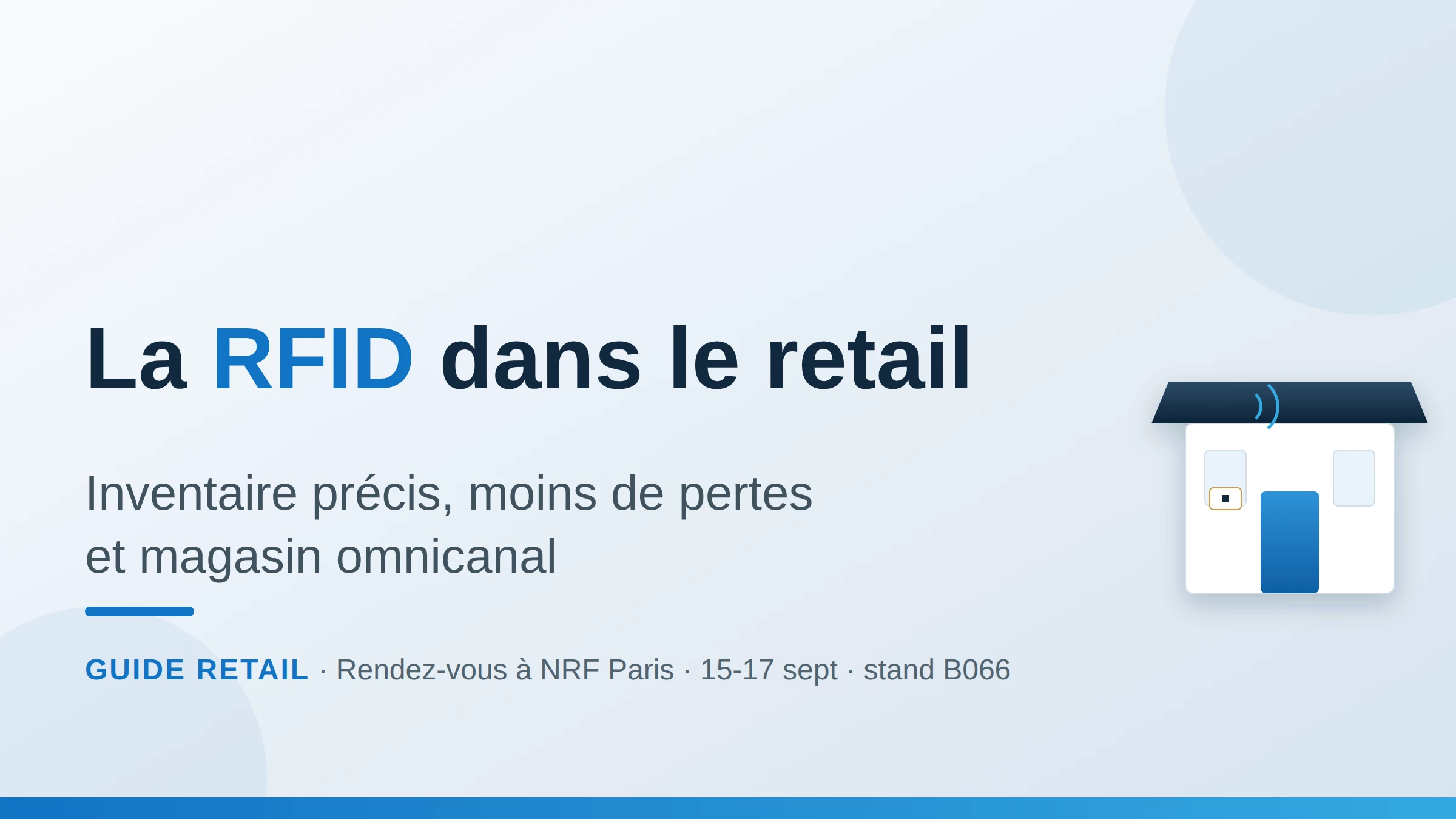 La RFID dans le retail : inventaire magasin avec étiquettes RFID et stock en temps réel